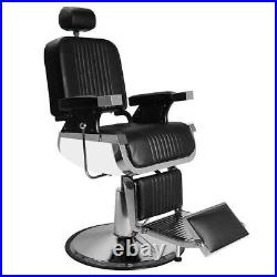 Heavy Duty Classic Barber Chair Hydraulic Recline Salon Beauty Spa Chair