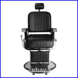 Heavy Duty Classic Barber Chair Hydraulic Recline Salon Beauty Spa Chair