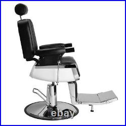 Heavy Duty Classic Barber Chair Hydraulic Recline Salon Beauty Spa Chair