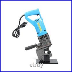 Heavy Duty Electric Hydraulic Knockout Hole Punch Machine with Die Set 900W 110V