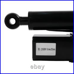 Heavy Duty Electro-Hydraulic Actuator 8 Stroke 4409 lbs Lift 12V 800W
