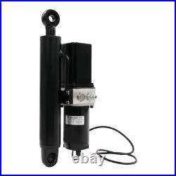 Heavy Duty Electro-Hydraulic Actuator 8 Stroke 4409 lbs Lift 12V 800W