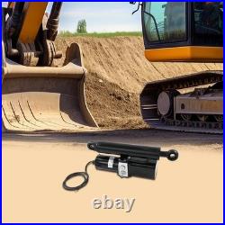 Heavy Duty Electro-Hydraulic Actuator 8 Stroke 4409 lbs Lift 12V 800W Heavy Duty Electro-Hydraulic Actuator 8 Stroke 4409 lbs Lift 12V 800W