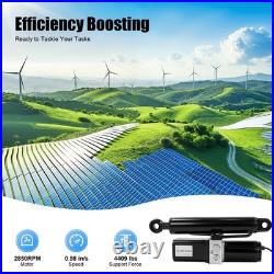 Heavy Duty Electro-Hydraulic Actuator 8 Stroke 4409 lbs Lift 12V 800W 200mm