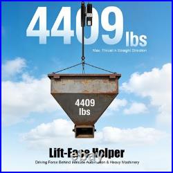 Heavy Duty Electro-Hydraulic Actuator 8 Stroke 4409 lbs Lift 12V 800W 200mm