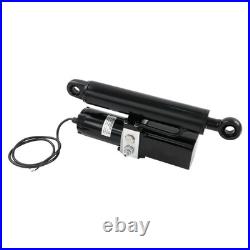 Heavy Duty Electro-Hydraulic Actuator 8 Stroke 4409 lbs Lift 12V 800W 200mm