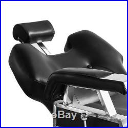 Heavy Duty Fashion Hydraulic Barber Chair Recline Salon Beauty Spa Shampoo Black