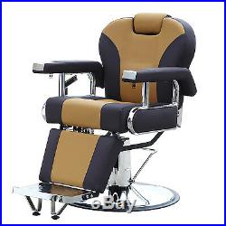 Heavy Duty Fashion Hydraulic Barber Chair Recline Salon Hair Beauty Spa Shampoo