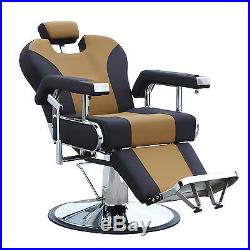 Heavy Duty Fashion Hydraulic Barber Chair Recline Salon Hair Beauty Spa Shampoo