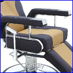 Heavy Duty Fashion Hydraulic Barber Chair Recline Salon Hair Beauty Spa Shampoo