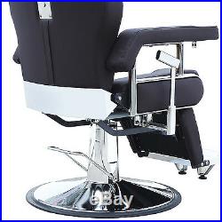 Heavy Duty Fashion Hydraulic Barber Chair Recline Salon Hair Beauty Spa Shampoo