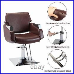 Heavy Duty Fashion Hydraulic Recline Barber Comfortable Chair for Salon Beauty