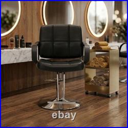 Heavy Duty Hydraulic Barber Chair 360° Swivel Adjustable Height Hair Stylist Heavy Duty Hydraulic Barber Chair 360° Swivel Adjustable Height Hair Stylist