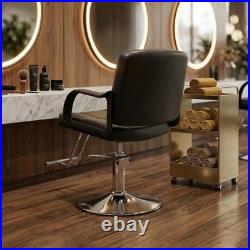 Heavy Duty Hydraulic Barber Chair 360° Swivel Adjustable Height Hair Stylist Heavy Duty Hydraulic Barber Chair 360° Swivel Adjustable Height Hair Stylist