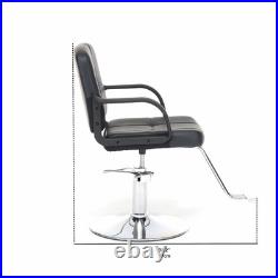 Heavy Duty Hydraulic Barber Chair 360° Swivel Adjustable Height Hair Stylist