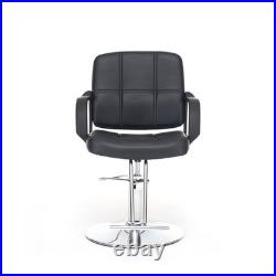 Heavy Duty Hydraulic Barber Chair 360° Swivel Adjustable Height Hair Stylist Heavy Duty Hydraulic Barber Chair 360° Swivel Adjustable Height Hair Stylist