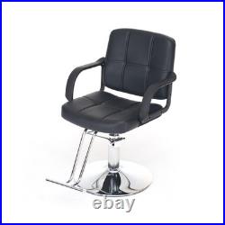 Heavy Duty Hydraulic Barber Chair 360° Swivel Adjustable Height Hair Stylist