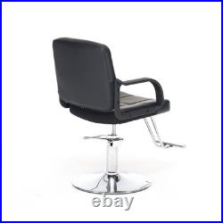 Heavy Duty Hydraulic Barber Chair 360° Swivel Adjustable Height Hair Stylist