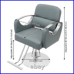 Heavy-Duty Hydraulic Barber Chair Adjustable Salon Stylist Seat