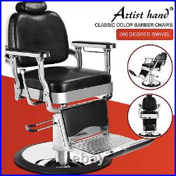 Heavy Duty Hydraulic Barber Chair All Purpose Recline Beauty Salon Spa Equipment