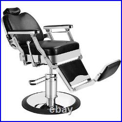 Heavy Duty Hydraulic Barber Chair All Purpose Recline Beauty Salon Spa Equipment