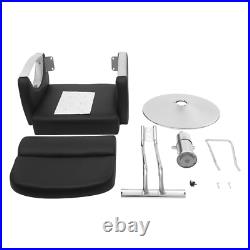 Heavy Duty Hydraulic Barber Chair Black Hair Salon Chair Hair Styling Chair Spa