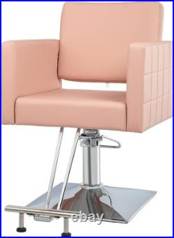 Heavy Duty Hydraulic Barber Chair Salon Beauty 360° Swivel Hair Styling Chair