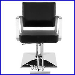 Heavy Duty Hydraulic Barber Chair Spa Salon Styling Beauty Spa Equipment Black