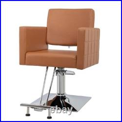 Heavy Duty Hydraulic Barber Chair with 330 lbs Capacity Adjustable Styling Chair