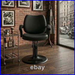 Heavy Duty Hydraulic Barber Chair with Adjustable Height & PU Leather Seat Heavy Duty Hydraulic Barber Chair with Adjustable Height & PU Leather Seat