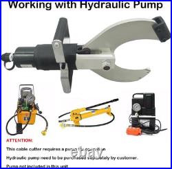 Heavy Duty Hydraulic Cable Cutter for Copper & Aluminum Wires 105MM