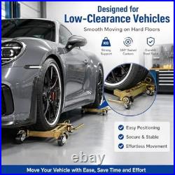 Heavy Duty Hydraulic Car Wheel Dolly Vehicle Positioning Jack & Skates for Tru Heavy Duty Hydraulic Car Wheel Dolly Vehicle Positioning Jack & Skates for Tru