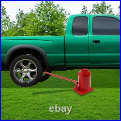 Heavy Duty Hydraulic Cylinder Jack 50 Ton Tire Repairing Lift Tool Alloy Steel