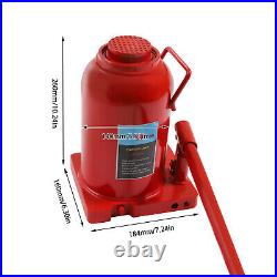 Heavy Duty Hydraulic Cylinder Jack 50 Ton Tire Repairing Lift Tool Alloy Steel