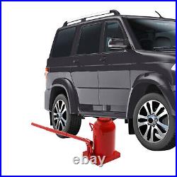 Heavy Duty Hydraulic Cylinder Jack 50 Ton Tire Repairing Lift Tool Alloy Steel