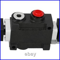 Heavy Duty Hydraulic Directional Valve 4/3 Way Solenoid Operated SAE Ports 13GPM