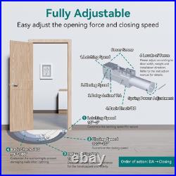 Heavy Duty Hydraulic Door Closer, ADA Compliant, UL Fire Rated, Adjustable Heavy Duty Hydraulic Door Closer, ADA Compliant, UL Fire Rated, Adjustable