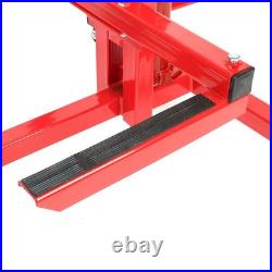 Heavy Duty Hydraulic Door Installer Remover Jack Lift Hoist Red