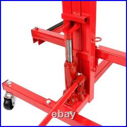 Heavy Duty Hydraulic Door Installer Remover Jack Lift Hoist Red