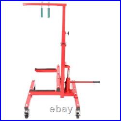Heavy Duty Hydraulic Door Installer Remover Jack Lift Hoist Red