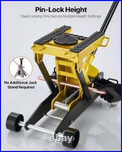 Heavy-Duty Hydraulic Floor Jack with Quick Lift 4409 lbs Capacity, Non-Slip