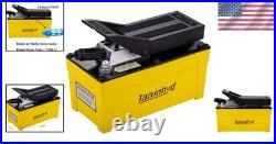 Heavy-Duty Hydraulic Foot Pump, 98 CU.in, 10,000 PSI Fast Acting & Lightweight