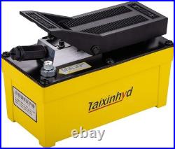 Heavy-Duty Hydraulic Foot Pump, 98 CU.in, 10,000 PSI Fast Acting & Lightweight