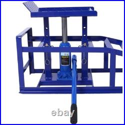 Heavy-Duty Hydraulic Garage Car Lift, Ramps Automotive Lift of 5Ton (2Pack Blue)