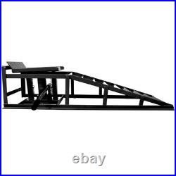 Heavy-Duty Hydraulic Garage Car Lift, Ramps Automotive Lift of 5Ton (2Pack Blue)