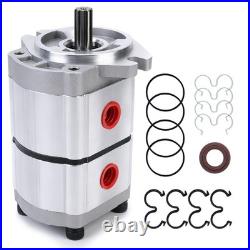 Heavy Duty Hydraulic Gear Pump High Pressure Double Oil Pump with147549GT Kit