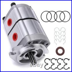 Heavy Duty Hydraulic Gear Pump High Pressure Double Oil Pump with147549GT Kit New