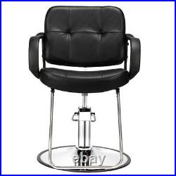 Heavy Duty Hydraulic Hair Styling Chair for Barber Shop, Hair Salon Furniture