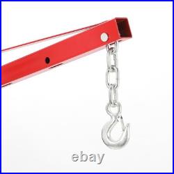 Heavy Duty Hydraulic Hitch Mount Truck Crane Hoist 500/750/1000lbs