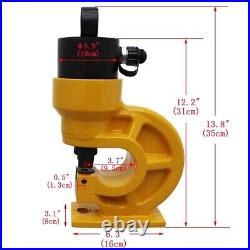 Heavy-Duty Hydraulic Hole Punching Tool Copper Hole Puncher withMetal Handle 31T